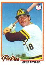 1978 Topps Baseball Cards      240     Gene Tenace